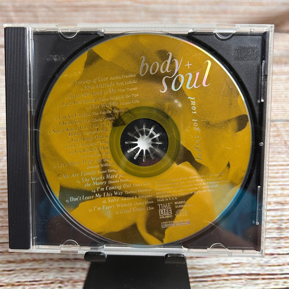 Time Life Body + Soul Ladies Got Soul CD 2002 Various Artists 18 Tracks M18852